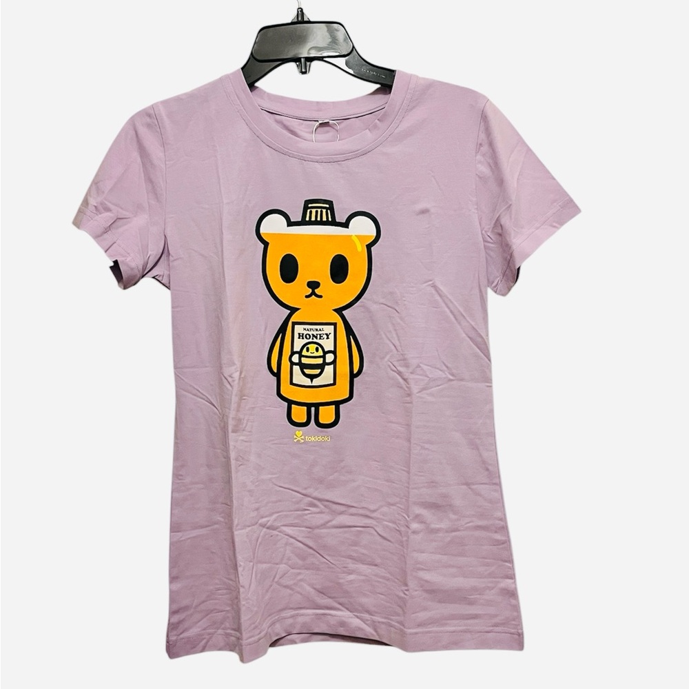 Tokidoki Honey Bear Graphic Lilac T-Shirt